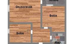Dvoiposoban stan, Novi Sad, Lipov Gaj, prodaja, 41m2, 68310e, id992441